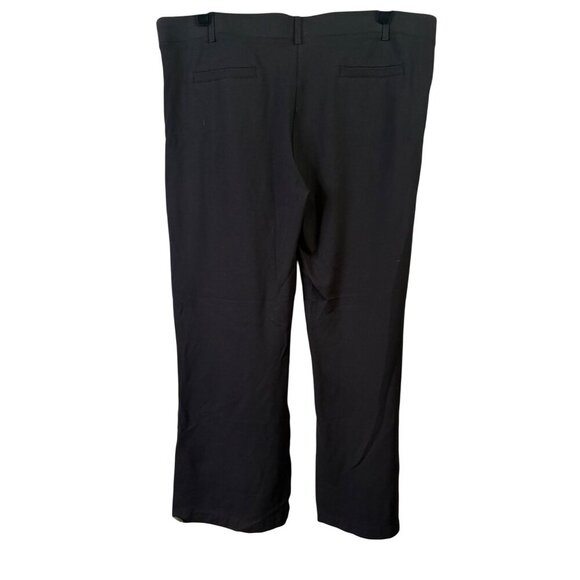 Betabrand Women's Black Pull on  Bootcut Stretchy Dress Pants Size XXL - Picture 6 of 10
